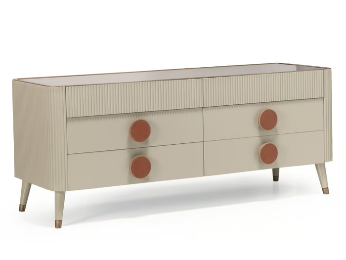 DOUBLE N19 - Wooden chest of drawers _ SCAPPINI & C